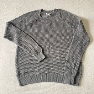 Textured Gray Sweater Old Navy